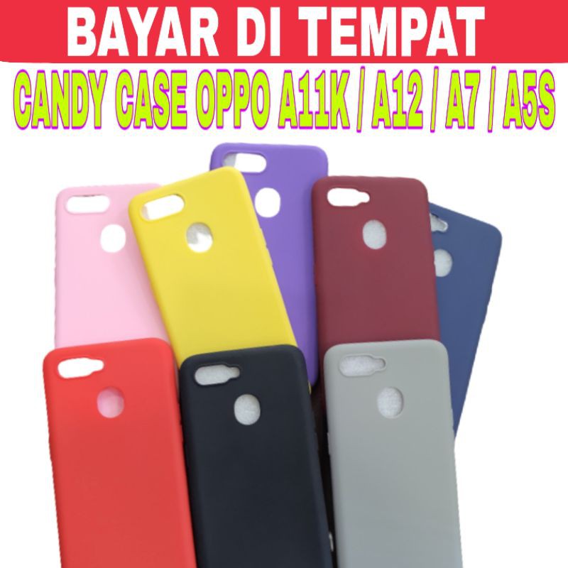 Softcase Aneka Warna OPPO A11K / A12 / F9 / A7 / A5S / Y30 / Y50 / Y30 I / V19 / A01 CORE / A11