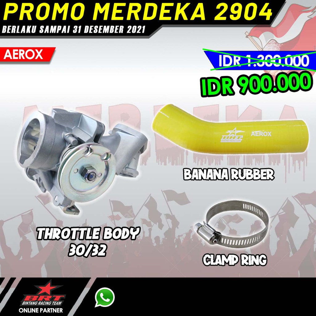 THROTTLE BODY + VELOCITY AEROX BRT