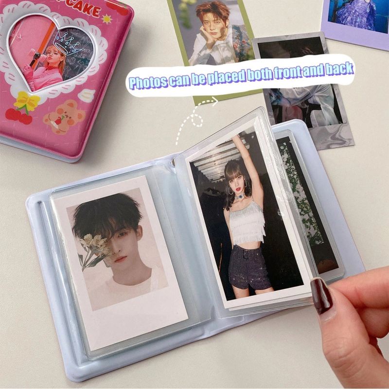 Photocard Book 3 Inch Mini Album Photocard 40 Slot Buku Photocard Lucu Photocard Collect Book