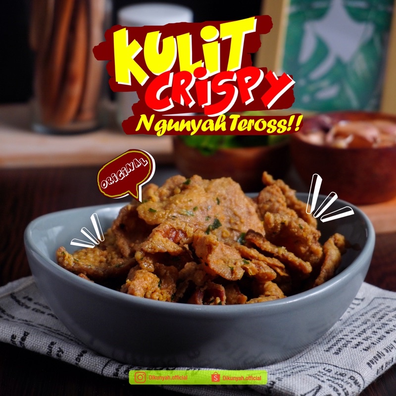 

Kulit Ayam Crispy Original Rempah #Viral