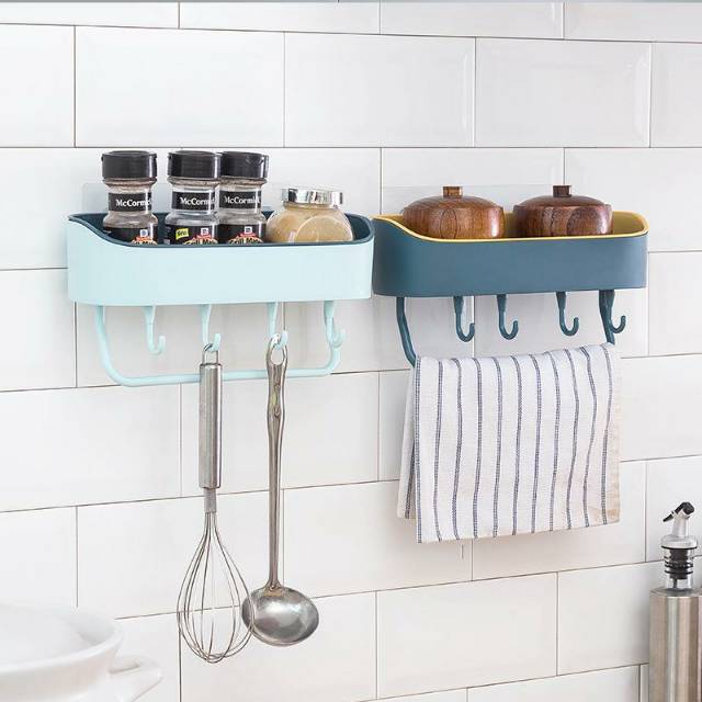 UNNISO - Bathroom Shelf / Kitchen Shelf / Rack Dinding Serbaguna