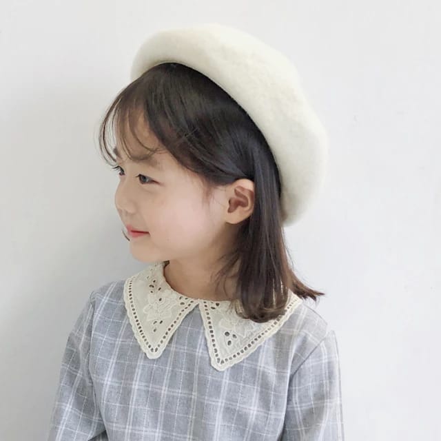 TOPI BARET ANAK PEREMPUAN KOREA KEKINIAN BERET CAPS BAYI KIDS LUCU TERBARU IMPORT J1