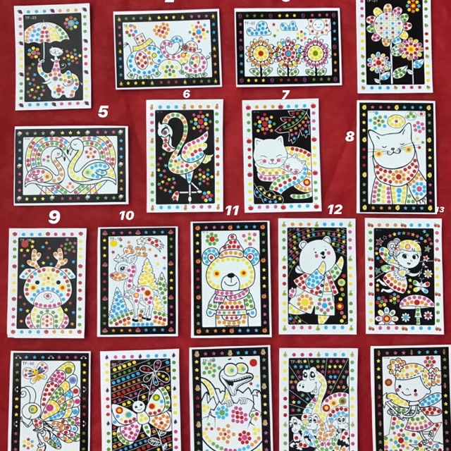 

Painting Dot Sticker Mainan Menempel Anak