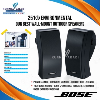 Bose 151 Se Environmental Outdoor Speaker Shopee Indonesia