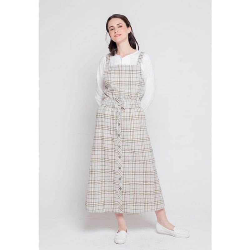 Triset overall wanita size S M L XL