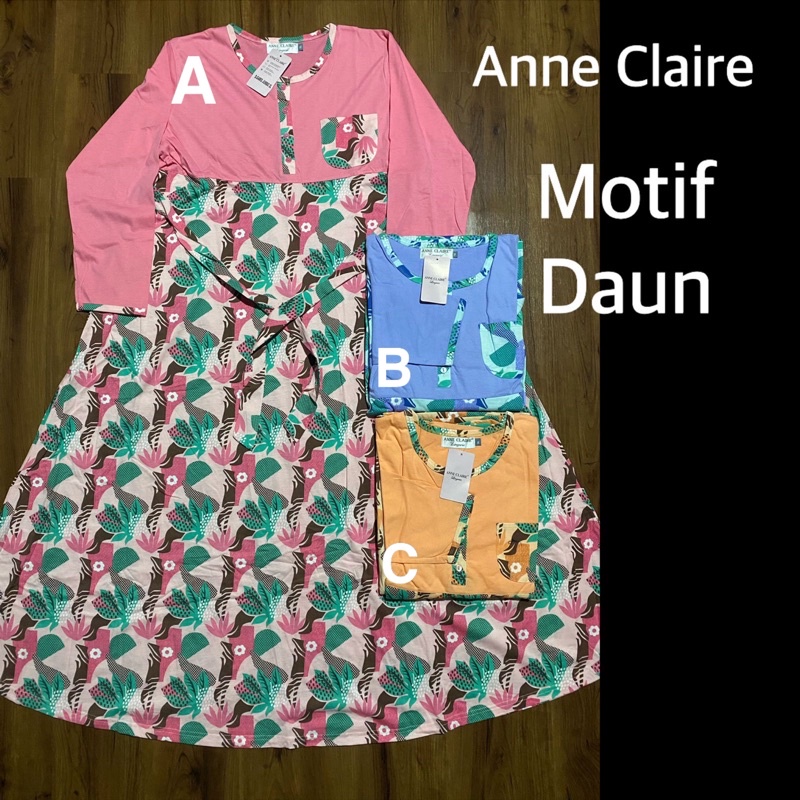 Anne Claire Daster Gamis Klok Jumbo Lengan Panjang XL/XXL