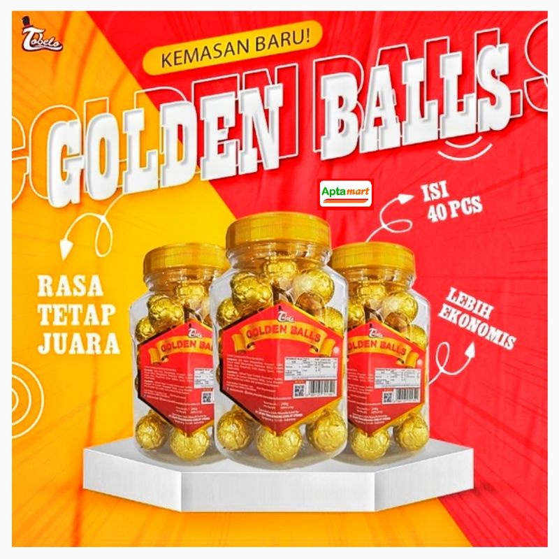 

Tobelo Golden Balls Toples 240 gr x 40 Biji - Kemasan Baru