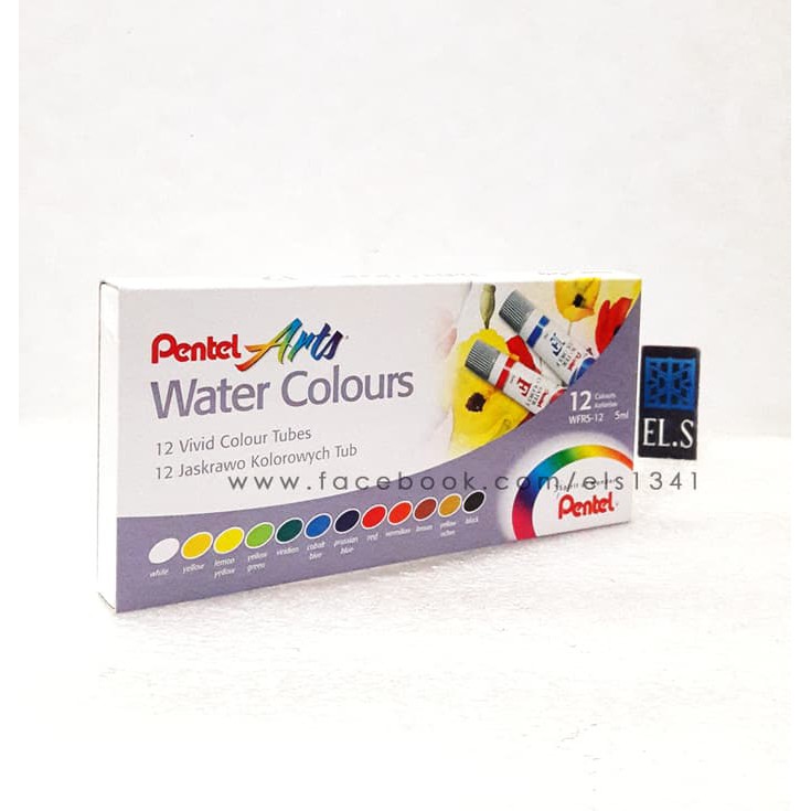 

Pentel Water Color 12 Warna ( Cat Air )