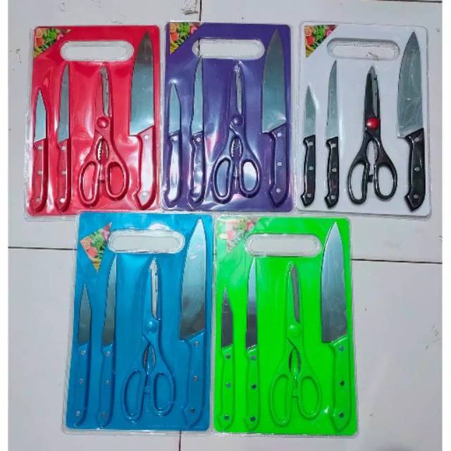 Pisau Set Talenan 5 pcs