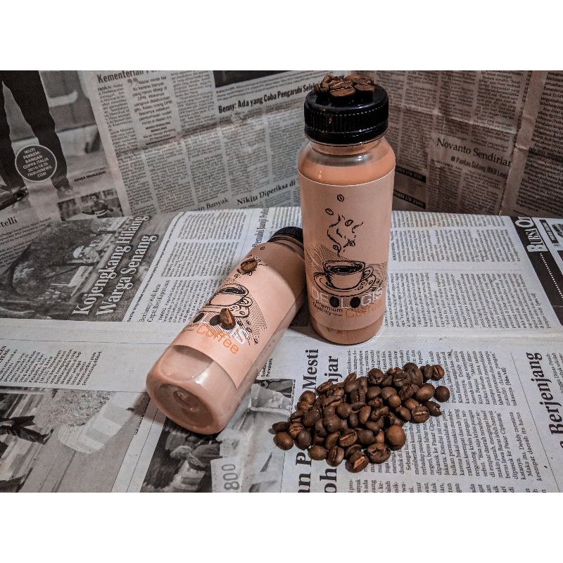 

kopi botol 250 ml ideologis coffee(full cream honey)