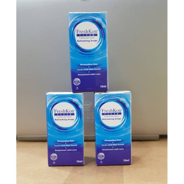 Cairan tetes softlens FRESHKON/obat tetes soflen freshkon/lens drop solution 10ml