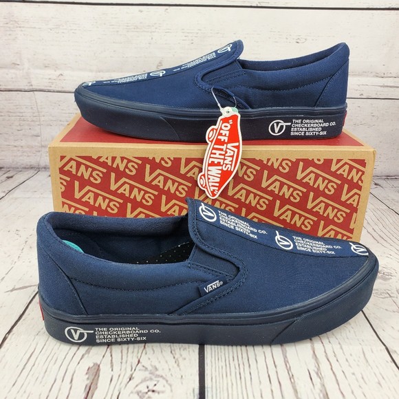 comfycush vans slip ons