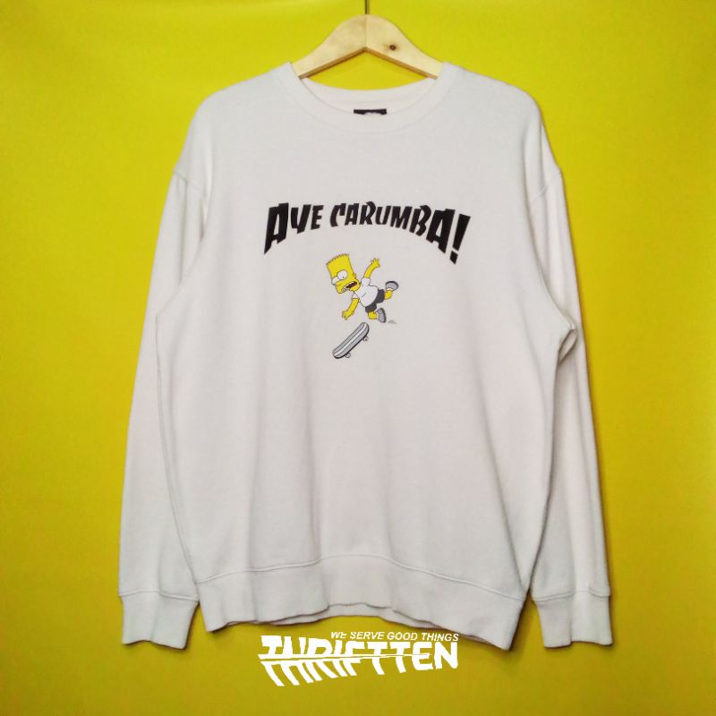 CREWNECK SECOND THE SIMPSONS ORIGINAL