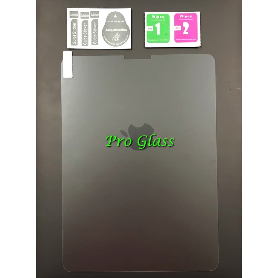 Ipad Pro 11/Ipad AIR 4/5 / Ipad Pro 12.9 NEW 2018-2020 ANTIGLARE MATTE Anti Fingerprint Tempered Glass Anti Glare