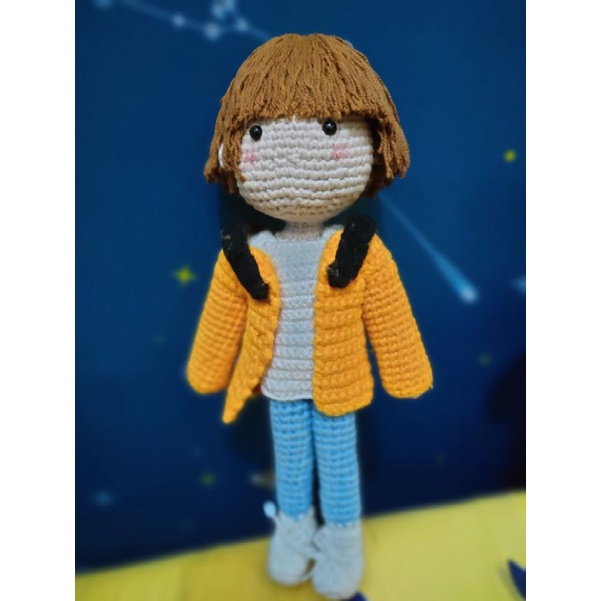 Boneka rajut BTS Jungkook