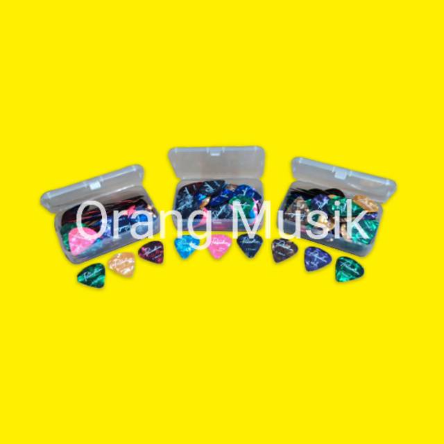 Pick Gitar Kerang 0.71mm - Pick Gitar Celluloid 071