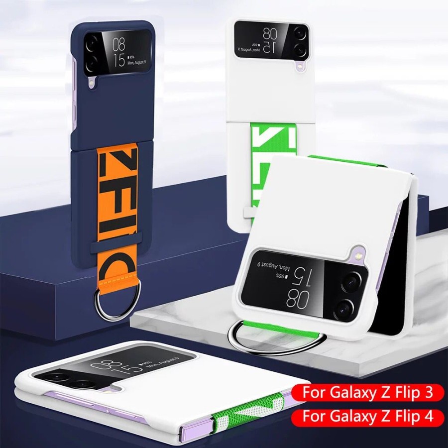 CASE FINGER STRAP SAMSUNG Z FLIP 4 5G FLIP 4 5G CASE FINGER STRAP COLOUR