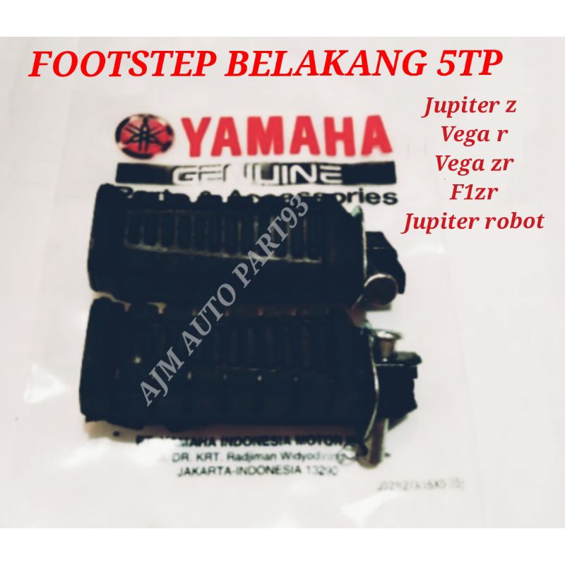 FOOTSTEP BELAKANG JUPITER Z VEGA R MX ZR F1ZR RXKING STP