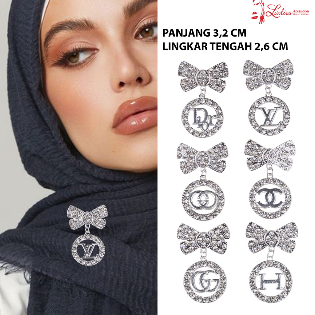 Bros/hijab/ Juntai Mode Pita Gantung Mata/Jilbab/Gamis/Kebaya ( BC22 )