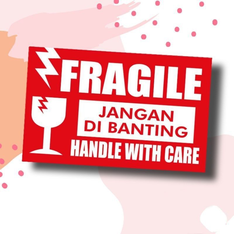 

Stiker Fragile Padang