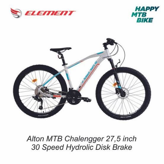 Sepeda Mtb 27.5 Element Alton Beast Challenger / 30 Speed Hydraulic