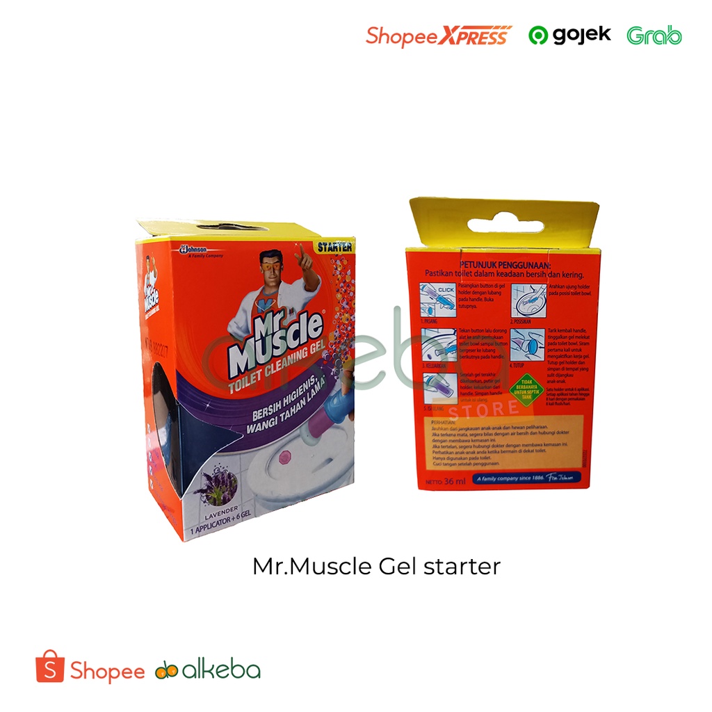 Mr. Muscle Toilet Cleaning Gel Starter 36ml