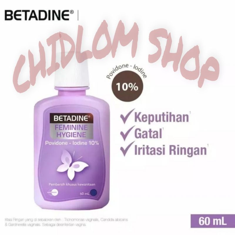 Betadine Feminine Hygiene 60ml