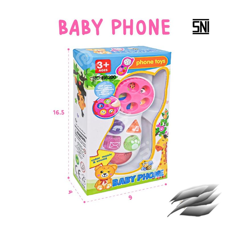 MAINAN ANAK TELEPON BABY , BABY PHONE TOYS