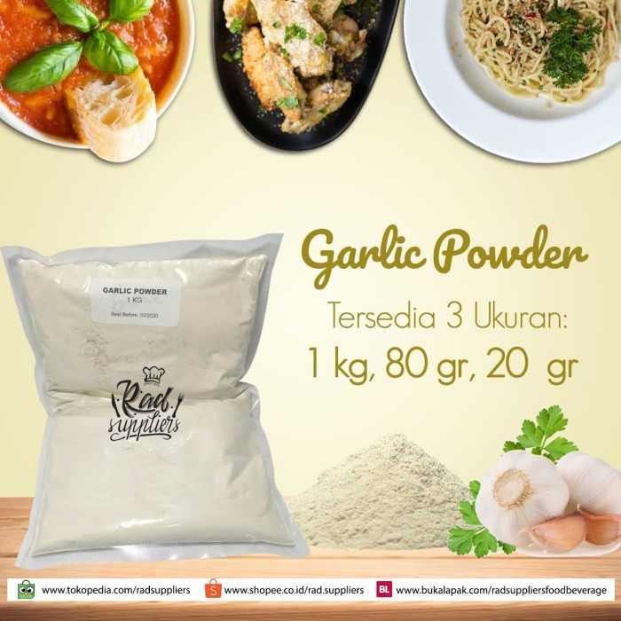 

Roxx.ea - .ea - .ea - Garlic Powder (Bawang Putih Bubuk) Kemasan 1Kg