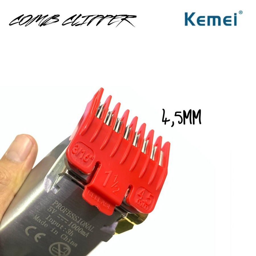 SEPATU CUKUR RAMBUT 1 SET UTK CLIPPER ( size 1.5 MM dan 4.5 MM )