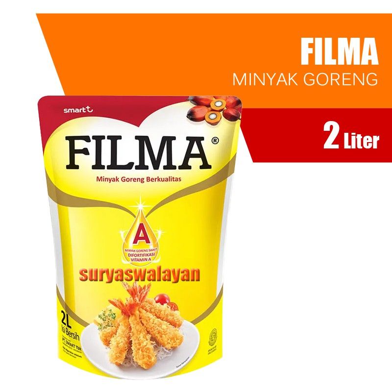 

Minyak goreng Filma 2 Liter kualitas terbaik harga terjangkau termurah