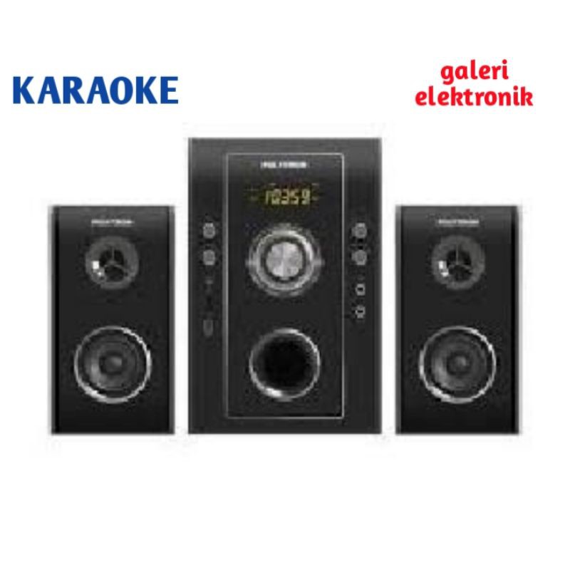 Speaker Polytron PMA 9503 ,karaoke,usb,bluetooth,sd card,remote,aux