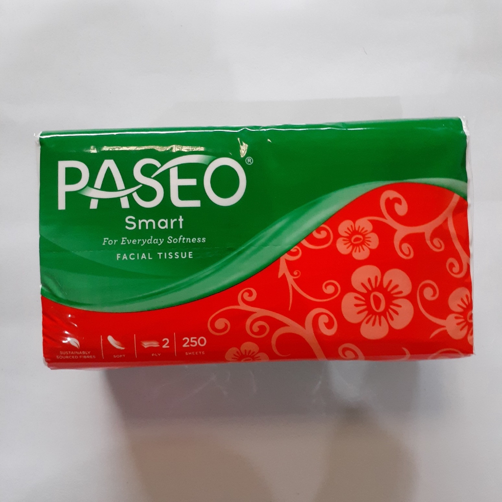 Paseo Smart Soft Tissue 250'S Refill / Tisu Wajah