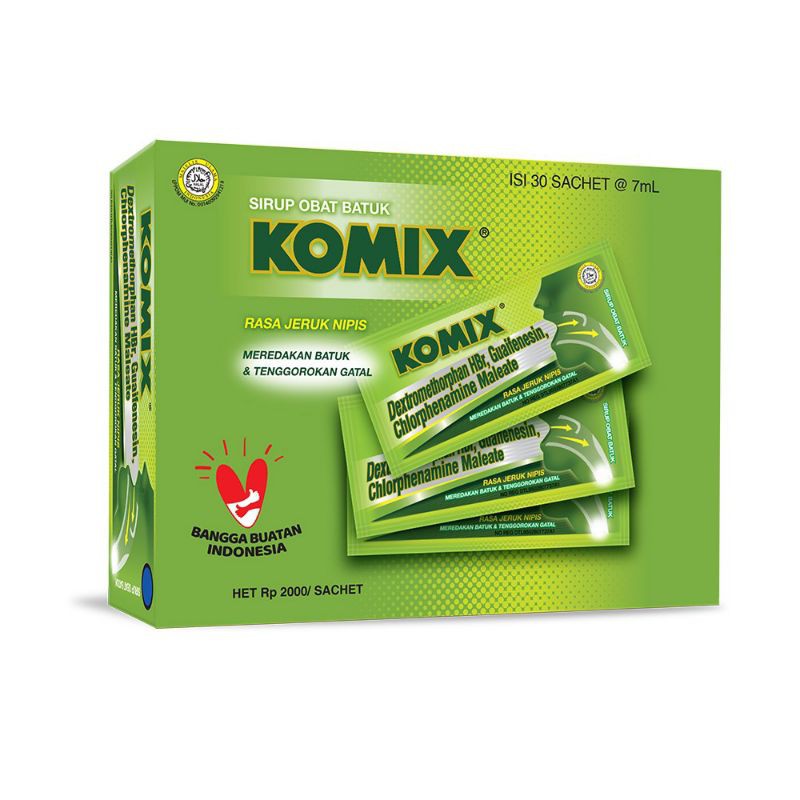 KOMIX OBAT BATUK PER BOX