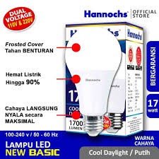 Lampu LED Murah Hannochs Basic LED Bulb 17W