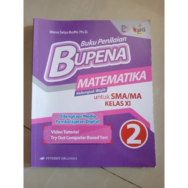 

BUPENA MATEMATIKA ERLANGGA XI