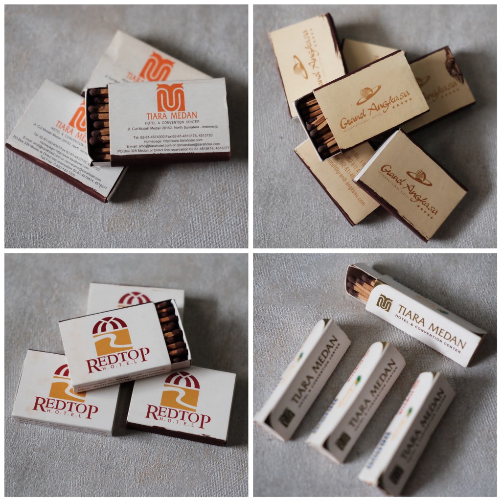 Korek Api Kayu Jadul / Korek Api Kayu Hotel satuan - Filumenis