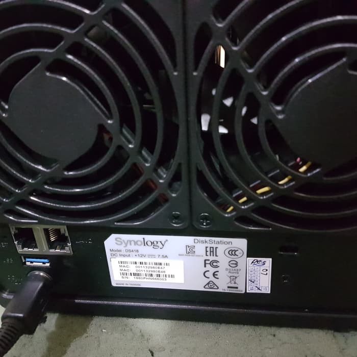 SYNOLOGY DS418 NAS STORAGE 4X 4TB WD RED SATA HDD 4 BAY HDD RAID 3.5IN