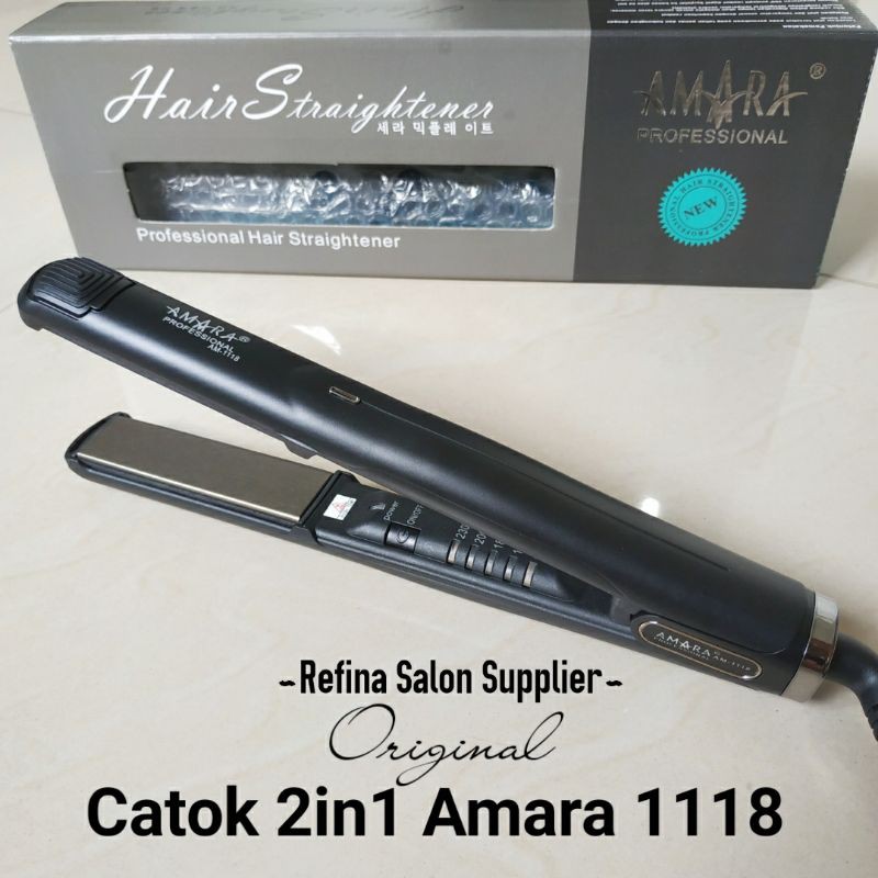 CATOK AMARA 2IN1 IONIC 1118 ORIGINAL | PREMIUM [FREE Bubble &amp; Plastic Wrap]