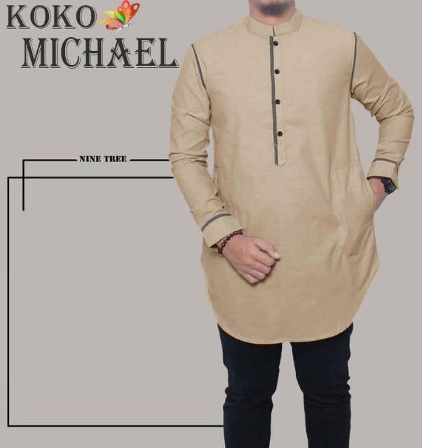 KEMEJA KOKO MICHAEL 7 warna