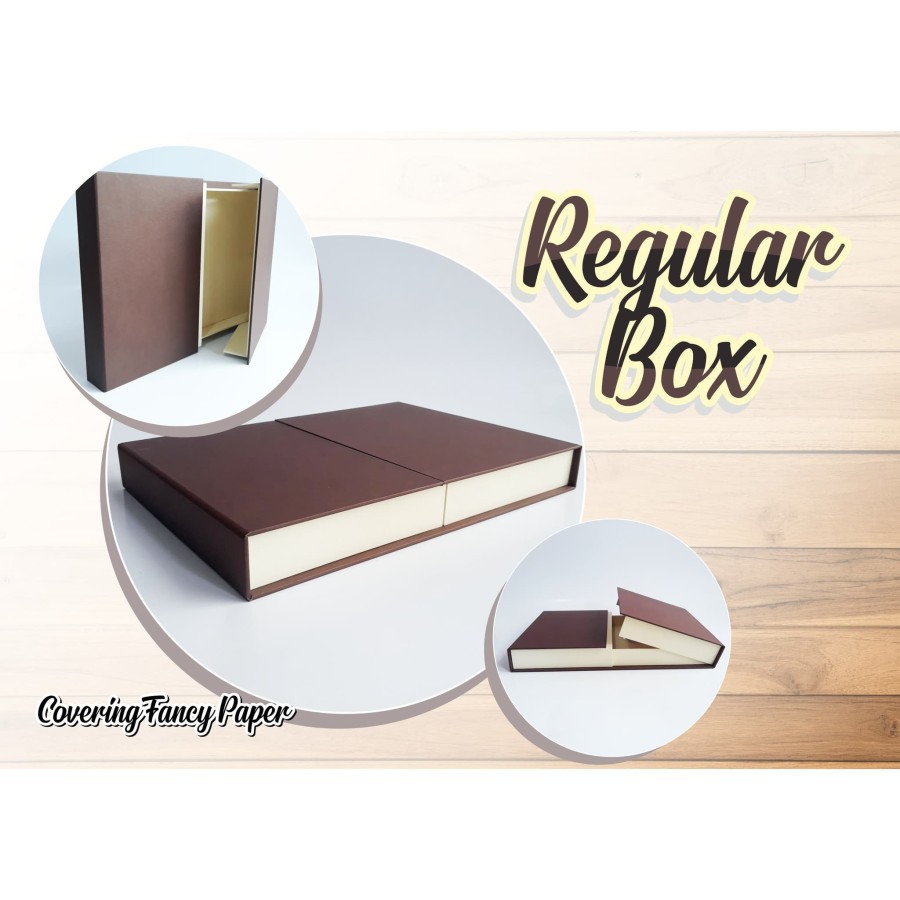 

BOX REGULER / BOX ALBUM FOTO [SUEDE COVERING]