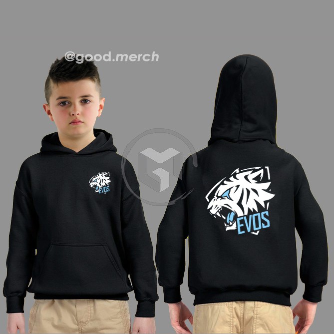 JAKET HOODIE ANAK EVOS ESPORTS