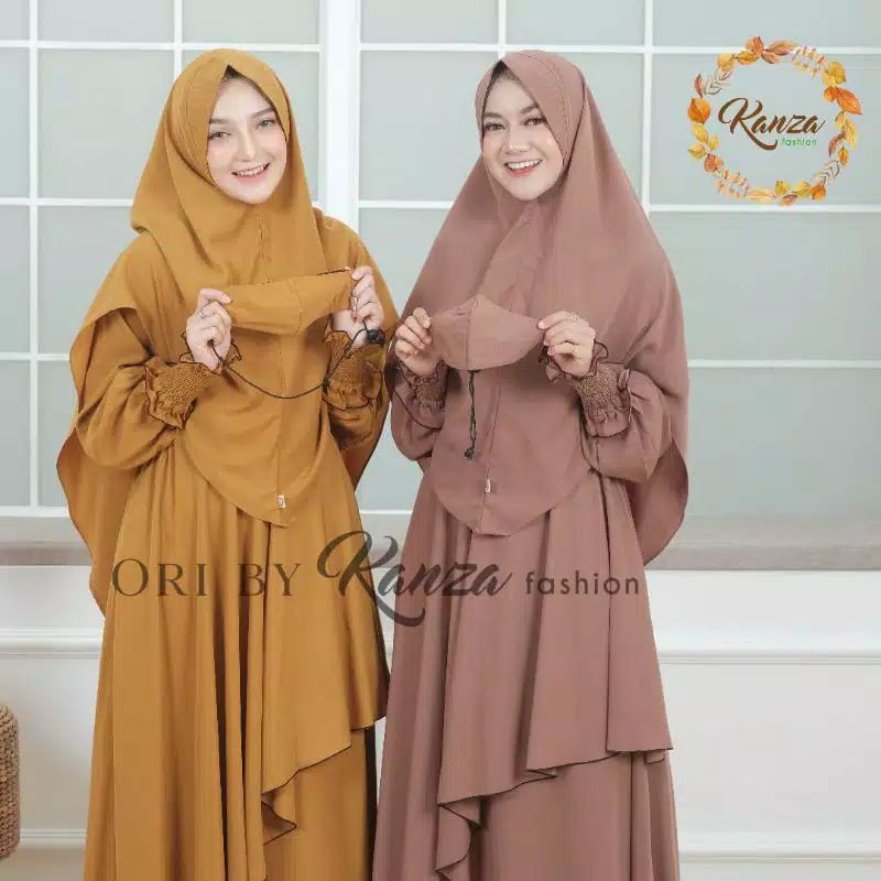 ZAENAB Syar'i ori by KANZA GAMIS TERBARU MURAH ❤️ ZAENAB SYARI BY KANZA FASHION FASHION MUSLIM