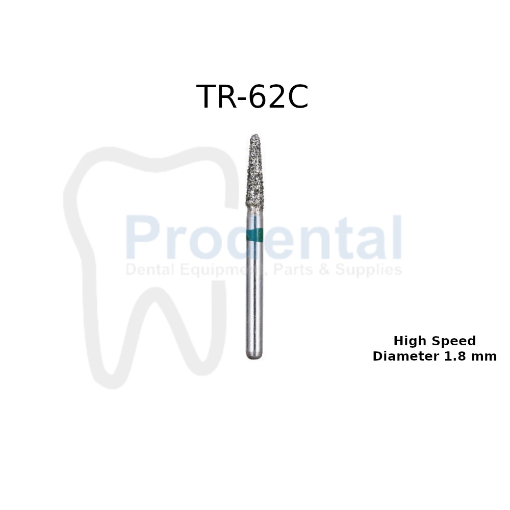 Bur Gigi TR-62C Unbrand / Bur High Speed Handpiece / Bur Gigi Diamond / Mata Bur Gigi Highspeed