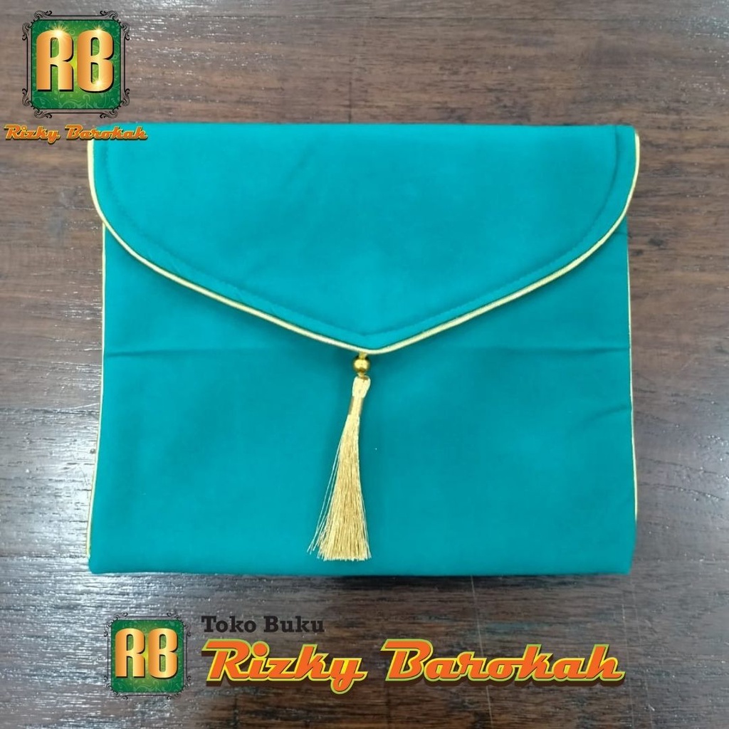 Dompet yasin bahan kain bludru