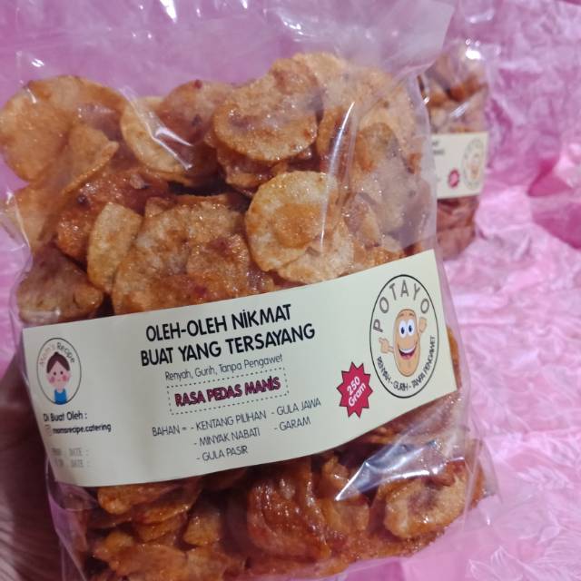 

Keripik Kentang Karamel