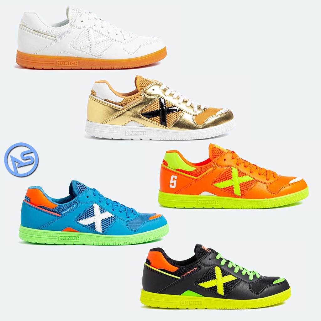 Sepatu Futsal X Munich Continental V2 IN - Munich Original