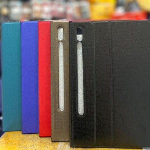 Samsung Galaxy Tab S7 / Tab S7 Plus | Tab S7 Fe |  Flip Case Sarung Buku Book Cover - Tab S7+ /S7 Fe