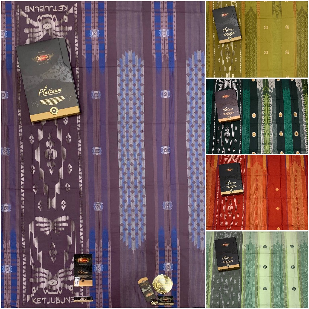 SARUNG KETJUBUNG PLATINUM SARUNG KETJUBUNG GOLD PLATINUM GSI JSG SPP GOLD ORIGINAL NEW MOTIF