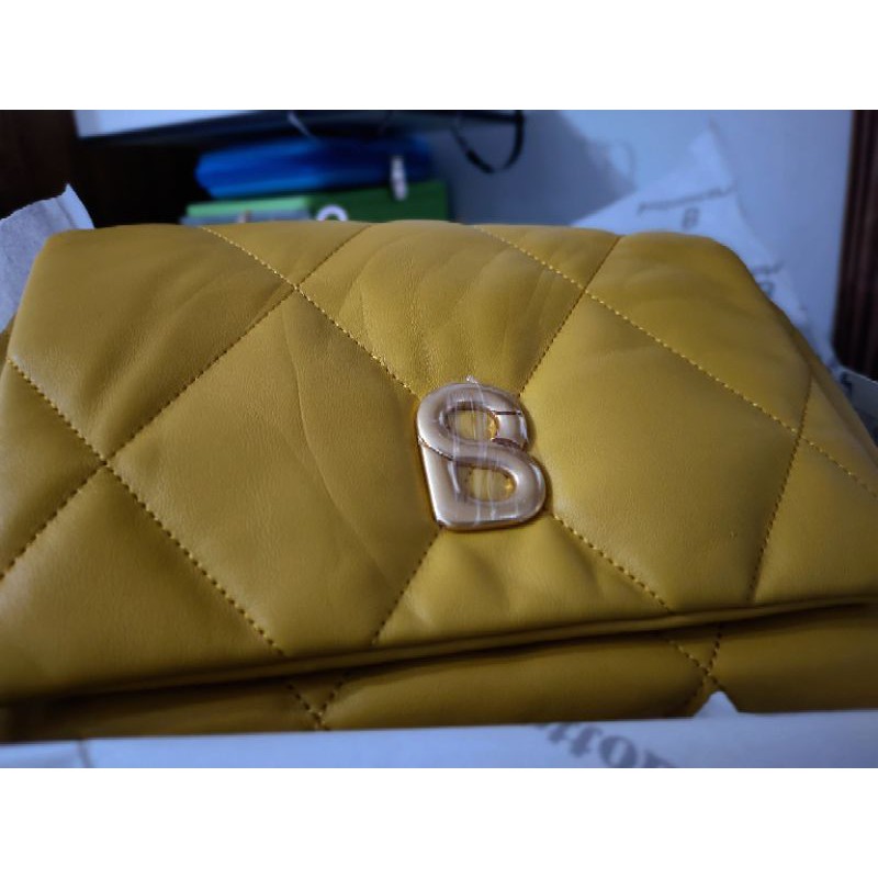 Zoey bag button scarves preloved